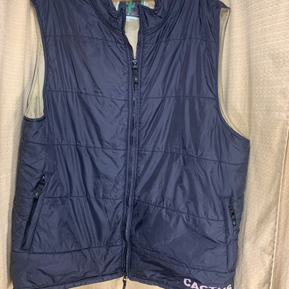 Cactus Black insulated western Vest XL - Picture 2 of 4